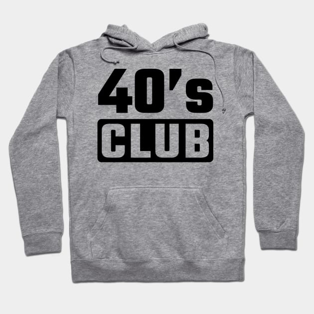 40th birthday Hoodie by Circle Project